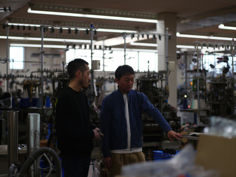 靴下の産地・奈良での協業