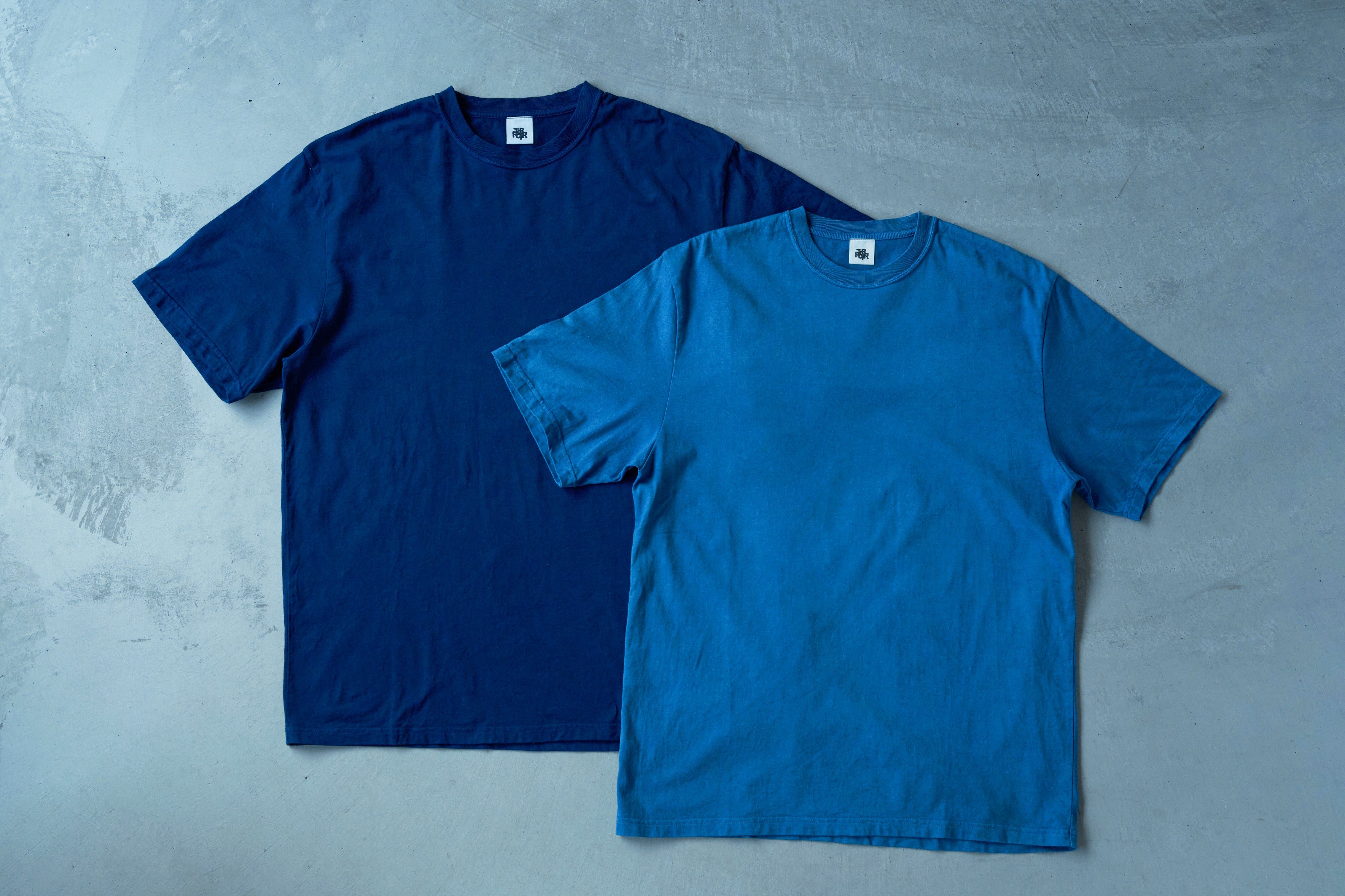 天然灰汁発酵建て 藍染めオーガニックコットンTシャツ | THE TERROIR